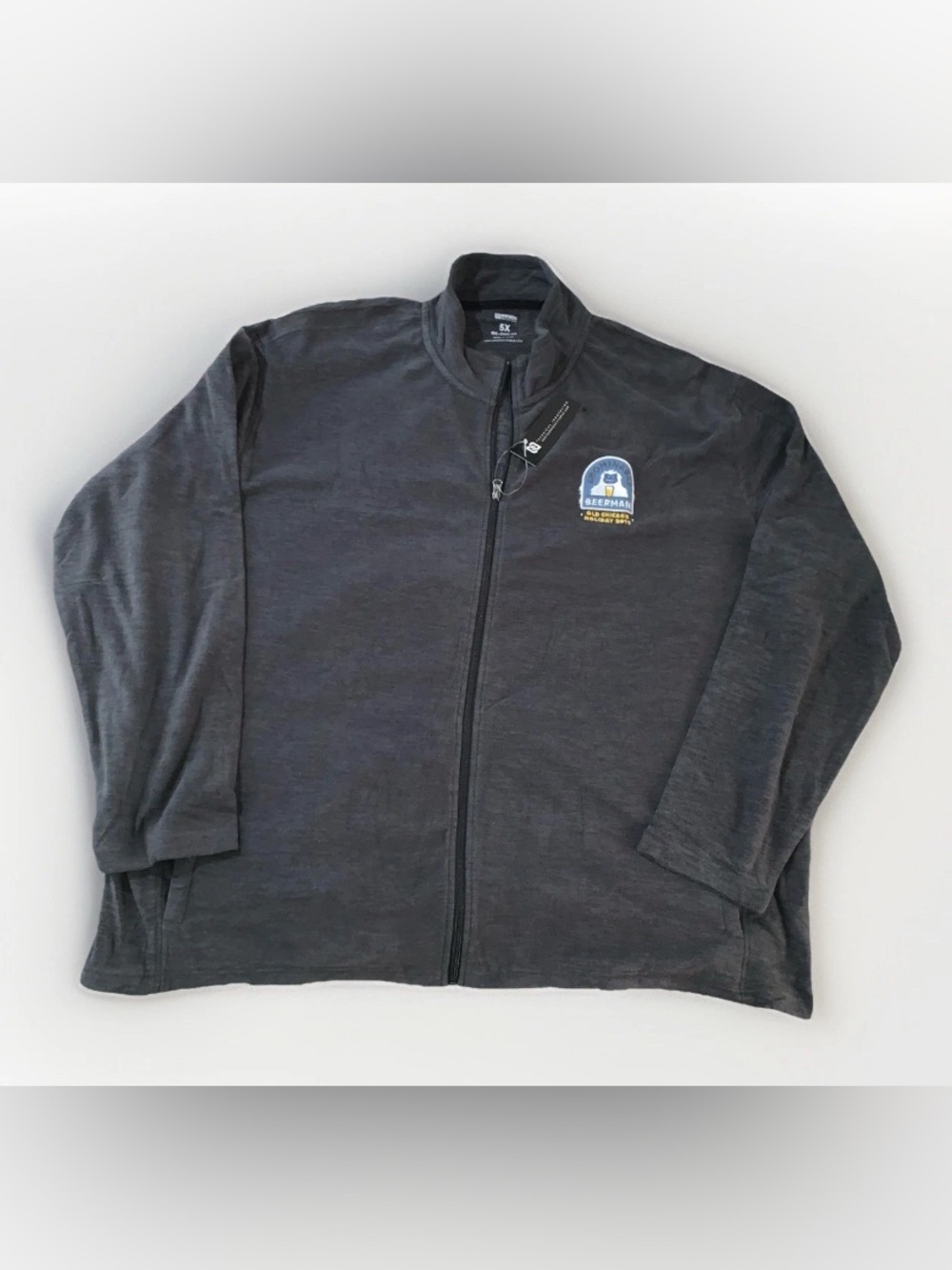 Abominable Beerman Old Chicago Holiday 2019 Jacket Size 5X  Taproom Beer